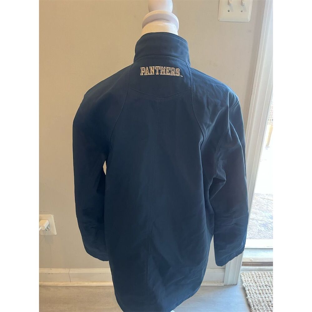 Pitt Nike Pittsburgh Panthers Blue Windbreaker warm Jacket M - Picture 7 of 10